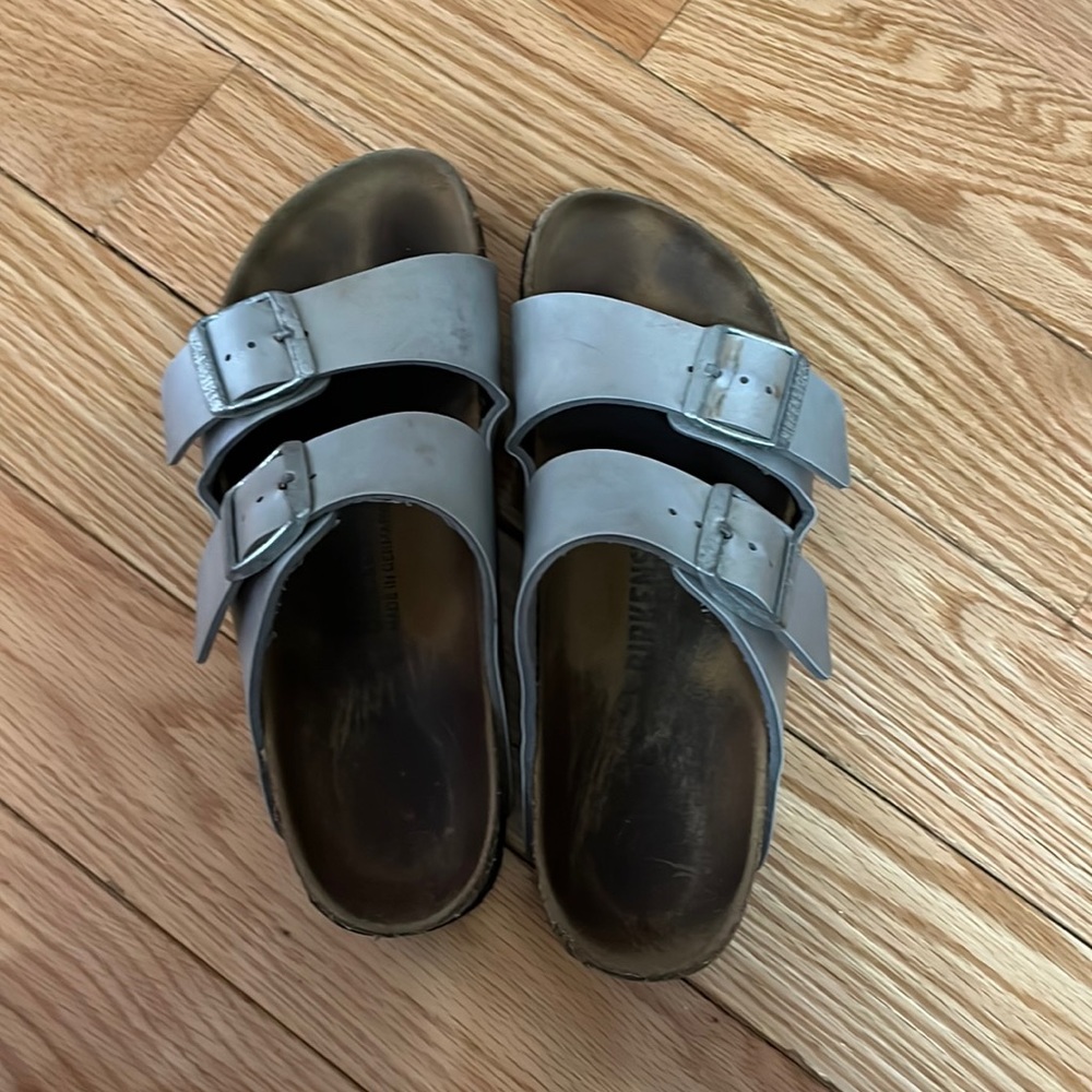 Birkenstock silver
